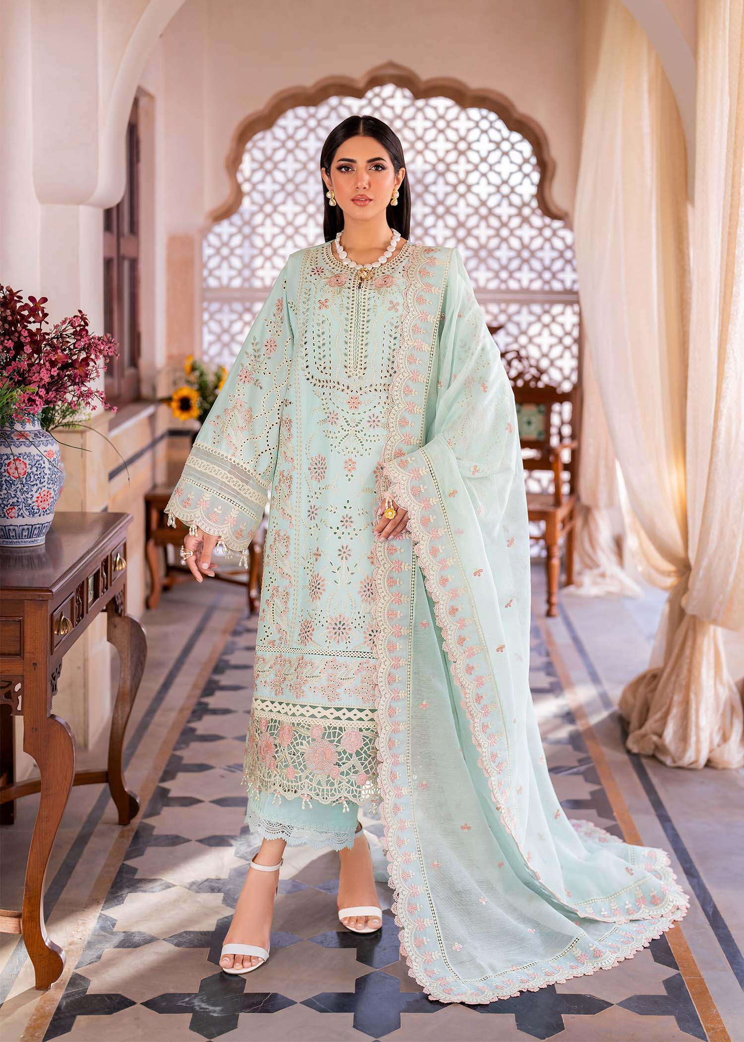 Akbar Aslam Luxury Lawn Florin 3 main image 1