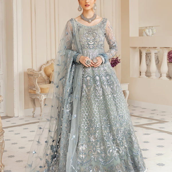 Royal Blue Pakistani Bridesmaid Outfits Wedding Dresses Frocks Best  Pakistani Designer Dresses Pakistani Wedding Dresses  Akbar Aslam